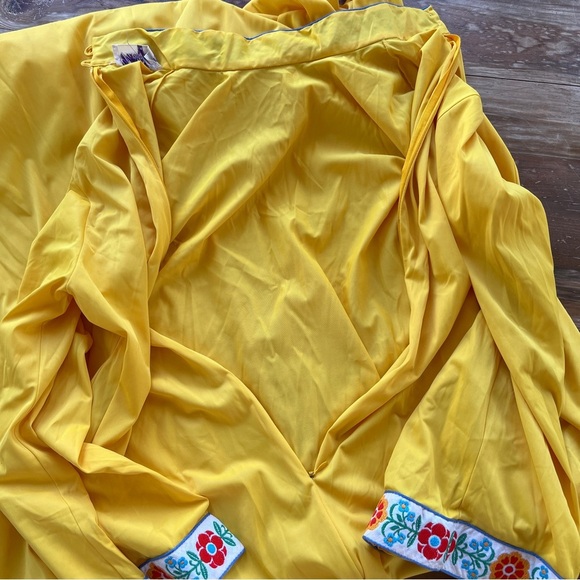 Vintage Vanity fair night gown house maxi long sleeve dress size 14 - Picture 12 of 16